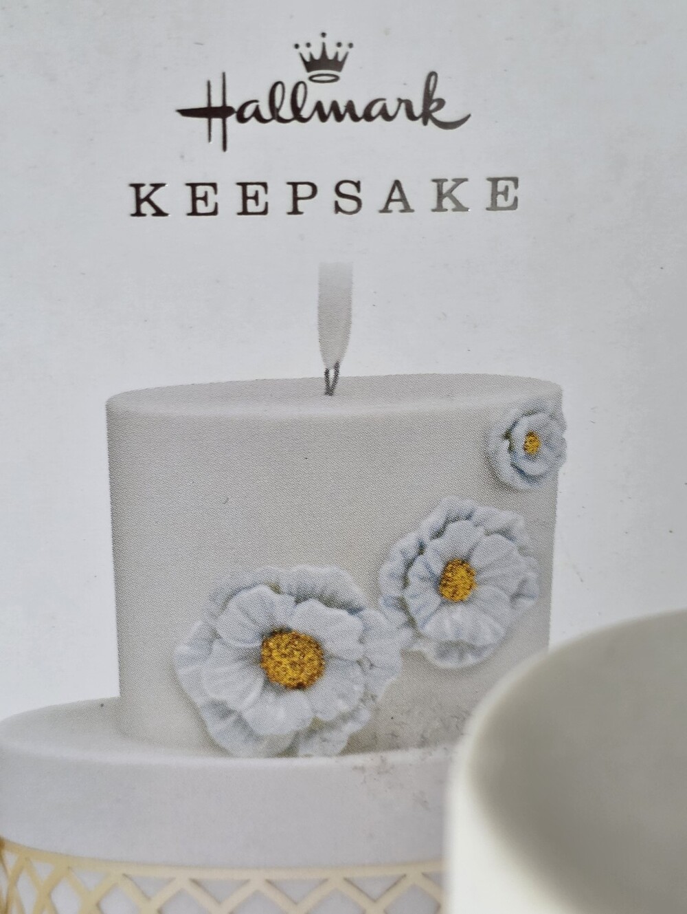 Hallmark Keepsake Two-Tier Cake Ornament 2019 - Picture 2 of 5